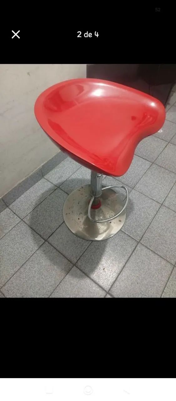 Banqueta e cadeira escritório 