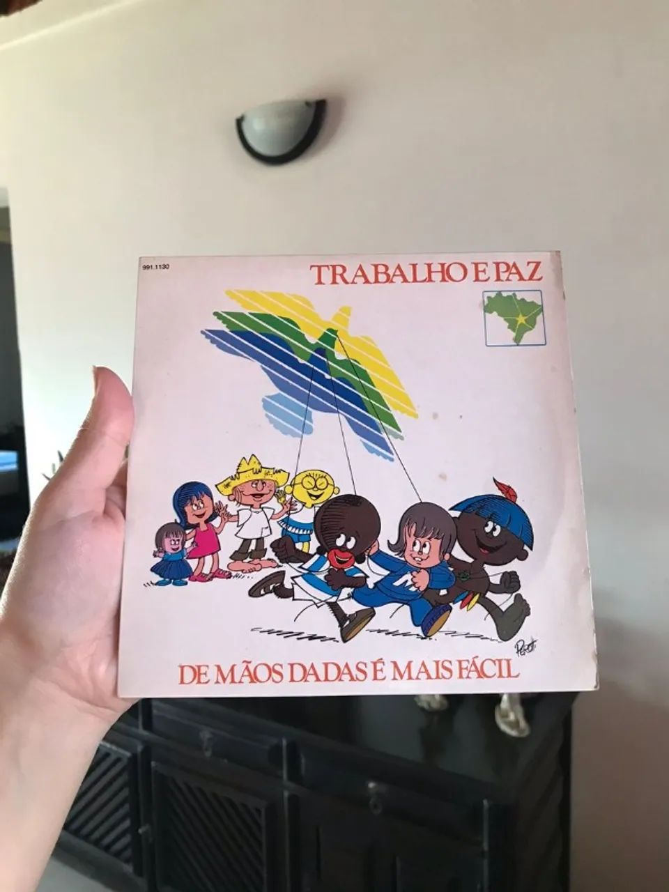 vinil compacto os incríveis trabalho e paz 1976 - Foto 2