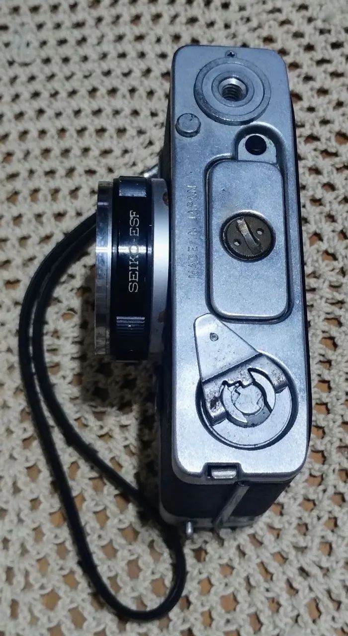 Para colecionador de bom gosto: Relíquia Máquina fotográfica Olympus 35 EC2  Antiga bela - Foto 4
