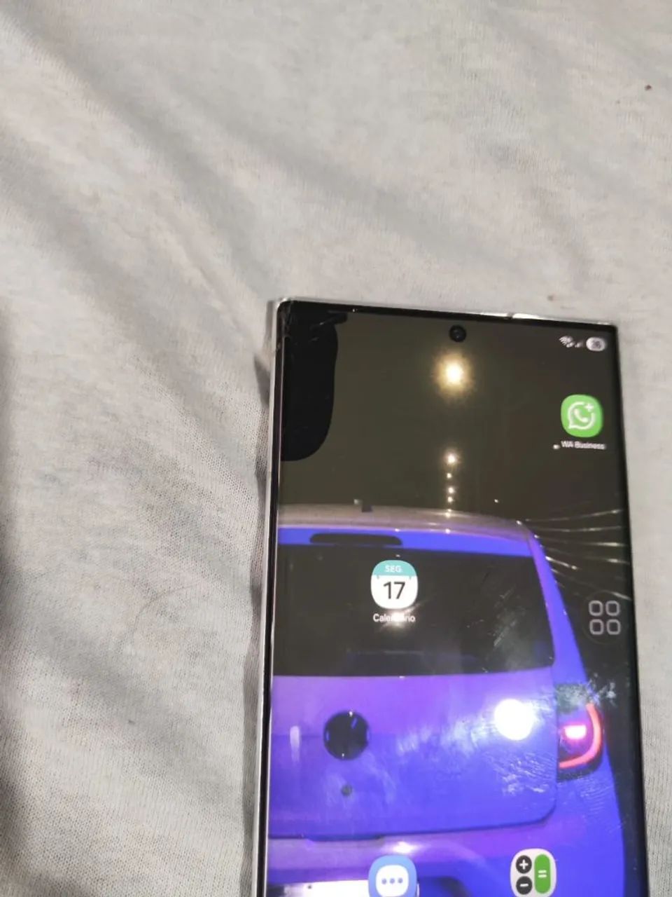 S22 Ultra - detalhe na tela. - Foto 3