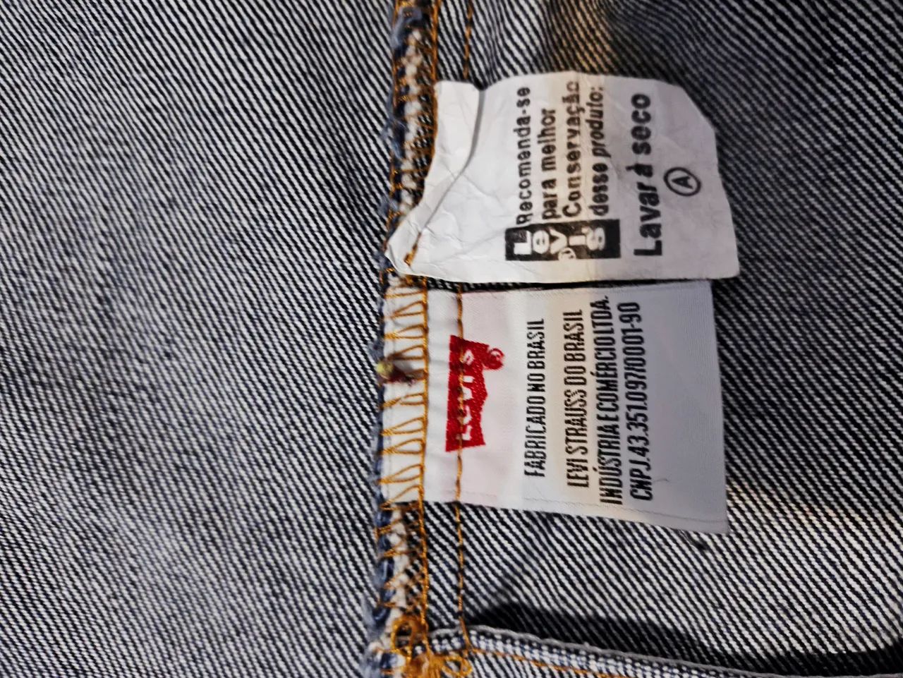 Levi's Long Sherpa Trucker Coat ORIGINAL, impecável, item raro!  - Foto 3