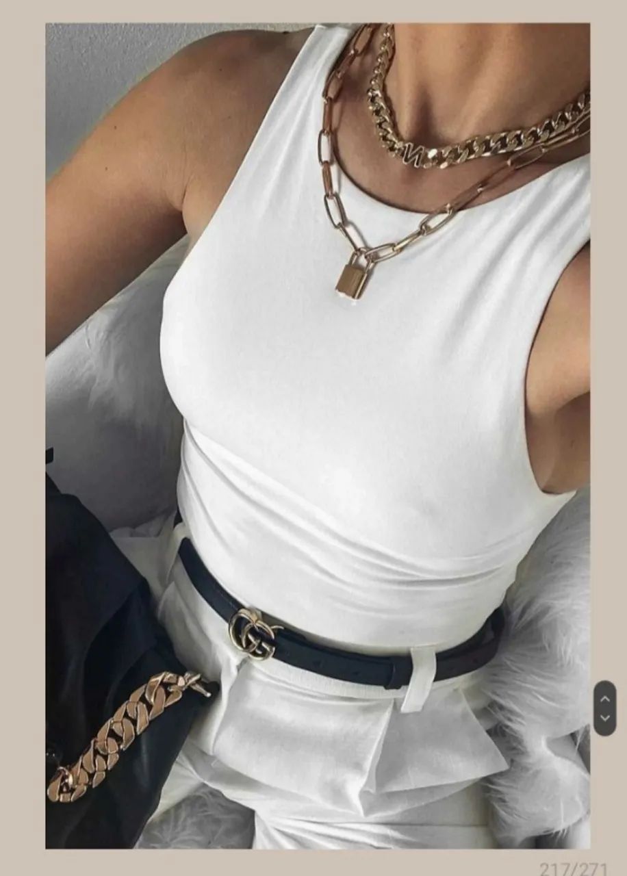 Vendo blusa de poliamida com tecido duplo - Foto 4