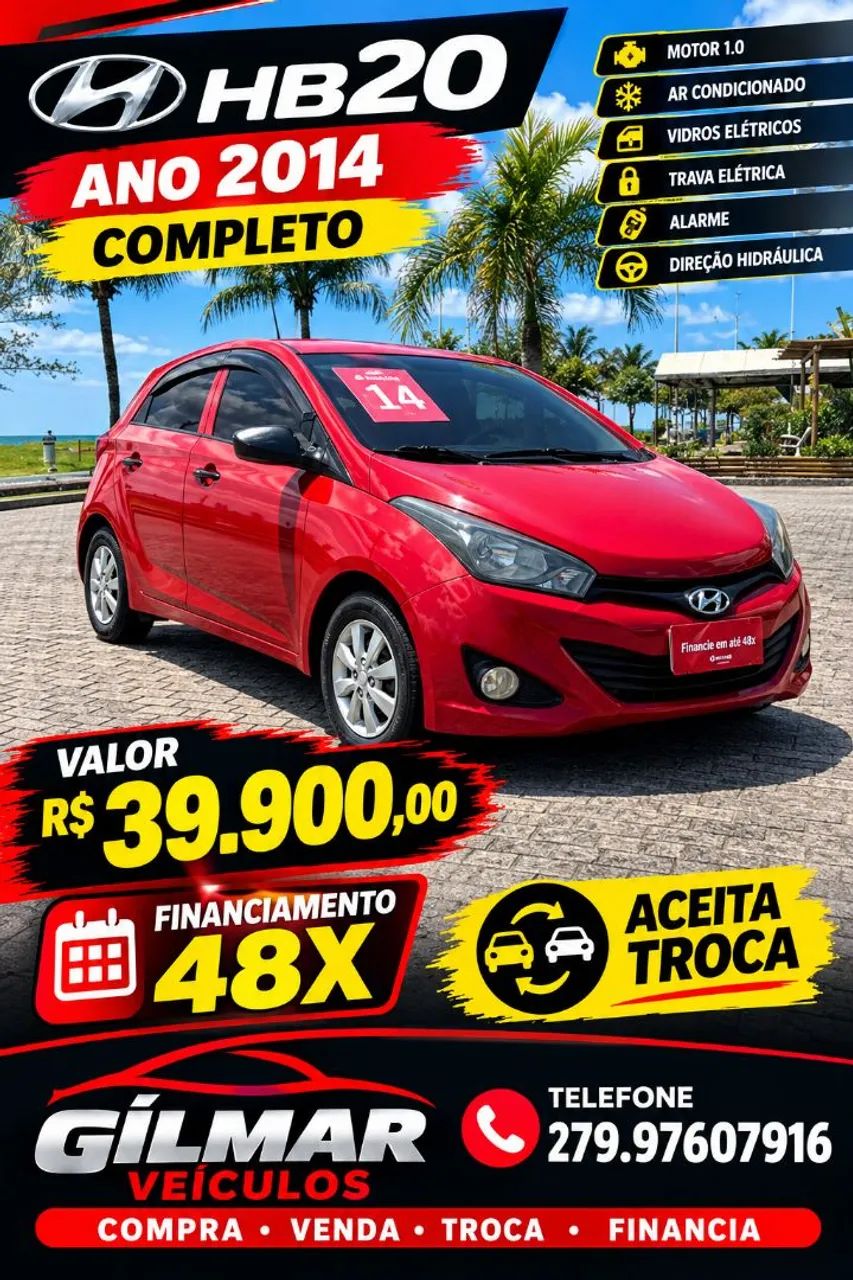 Hyundai Hb20 HB20 Comf./C.Plus/C.Style 1.0 Flex 12V 2014