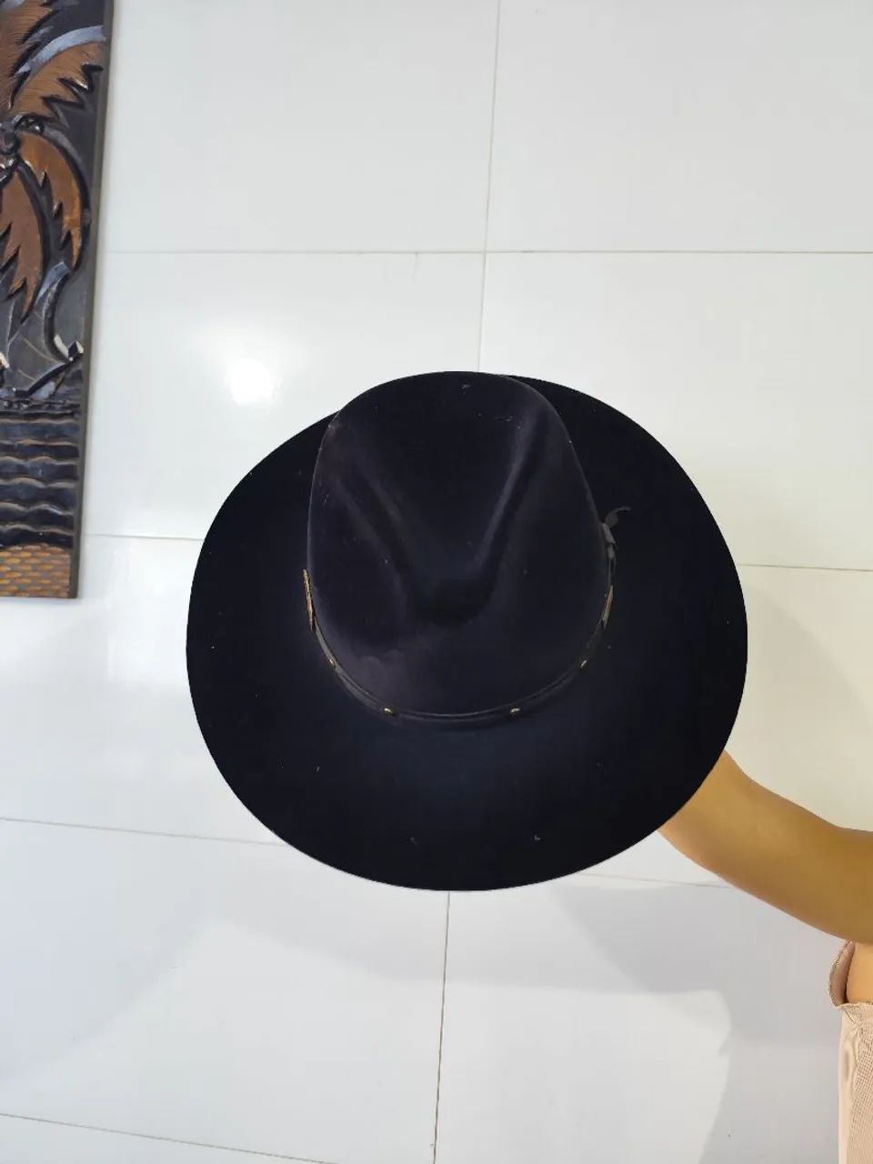 Chapéu estilo Gustavo Lima, tamanho 56 - Foto 2