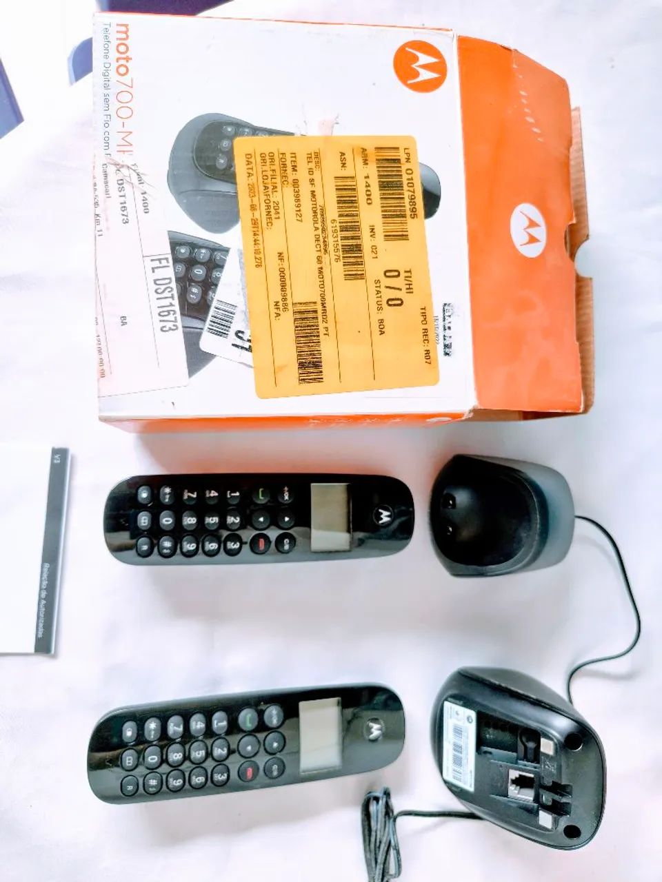 Telefone sem fio Motorola com ramal  - Foto 3
