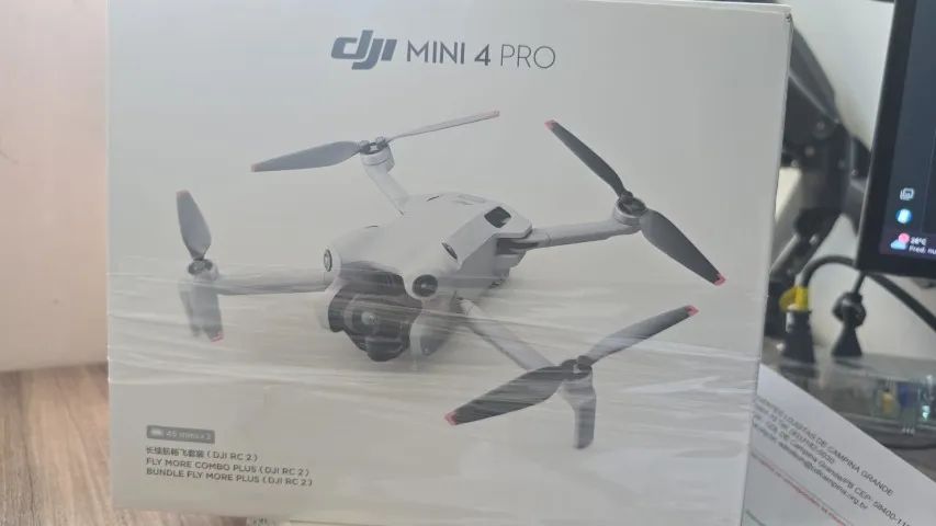 DJI Mini 4 pro plus combo rc2 NOVO