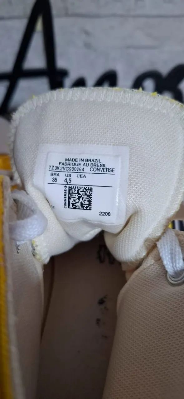 ALLSTAR Amarelo Tam 35 - Foto 5