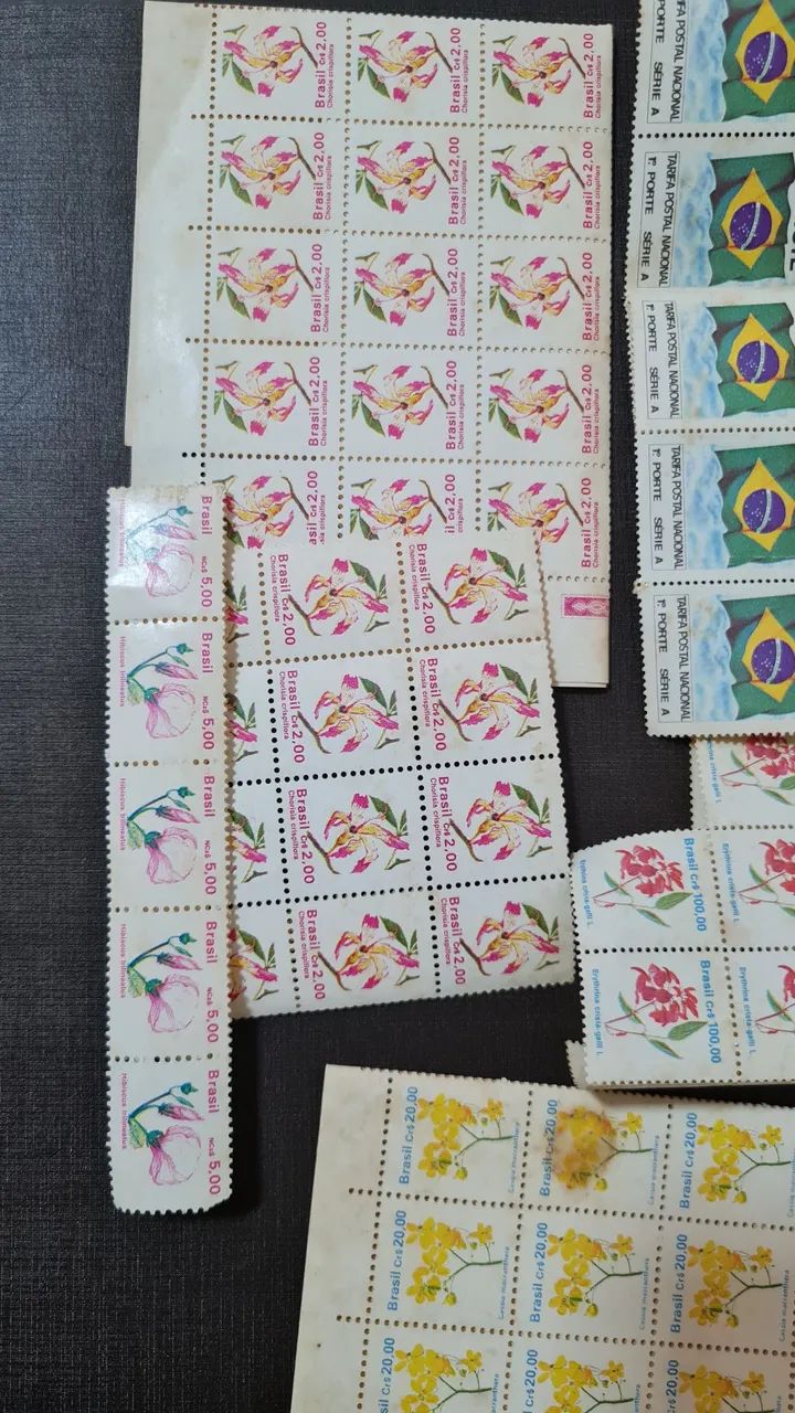 Lote de selos antigos colecionável  - Foto 4