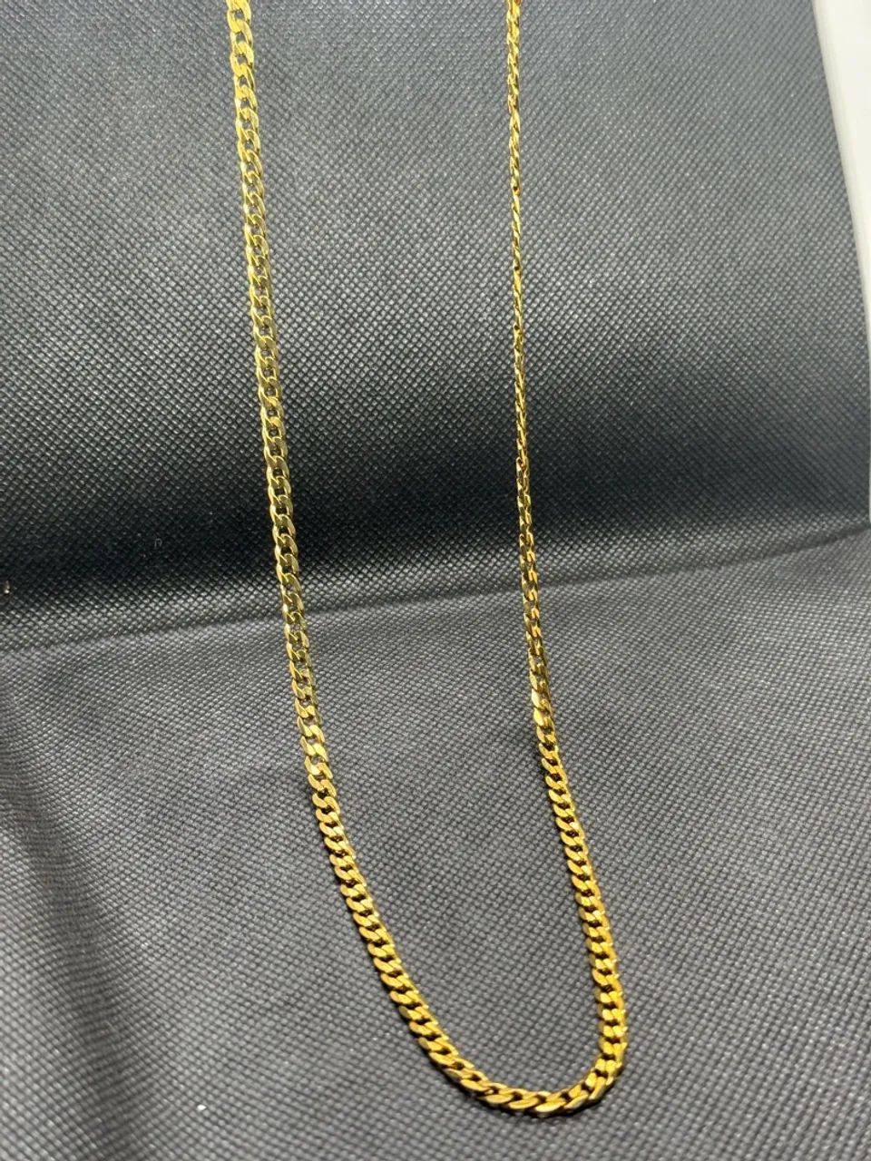 Corrente e pulseira Banhadas a Ouro 18k - Foto 2