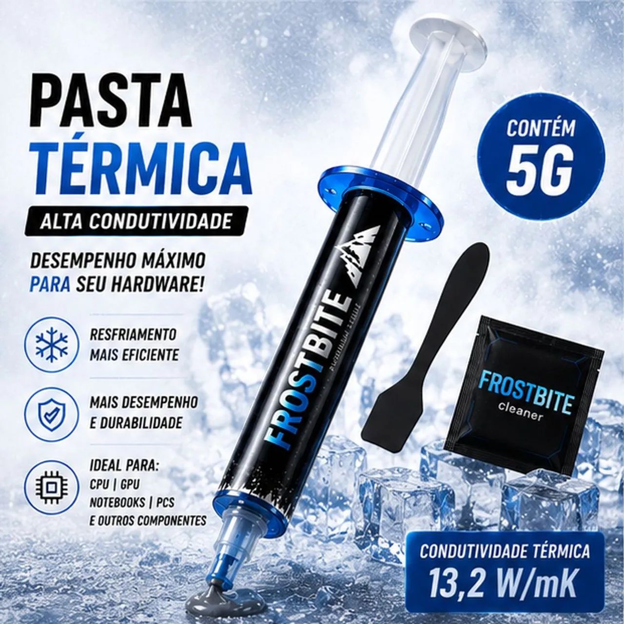 Pasta térmica prata