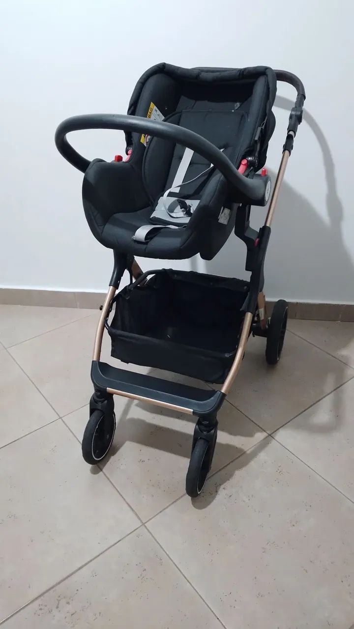 Carrinho de bebê + bebê conforto  - Foto 5