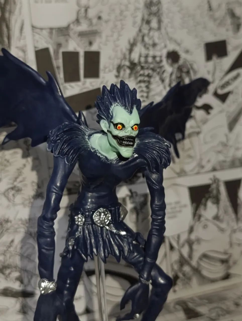 OPORTUNIDADE | Figure Ryuk Death Note Shinigami Colecionavel Premium - Foto 3