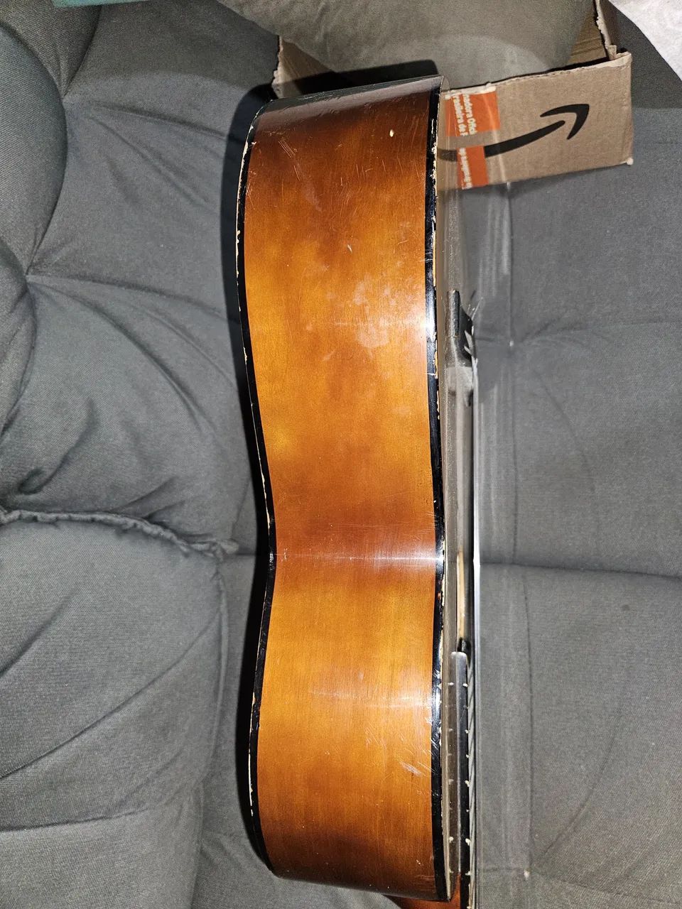 Violão Michael Clássico Acústico - Funcionando - Ótimo para Estudos - Foto 4