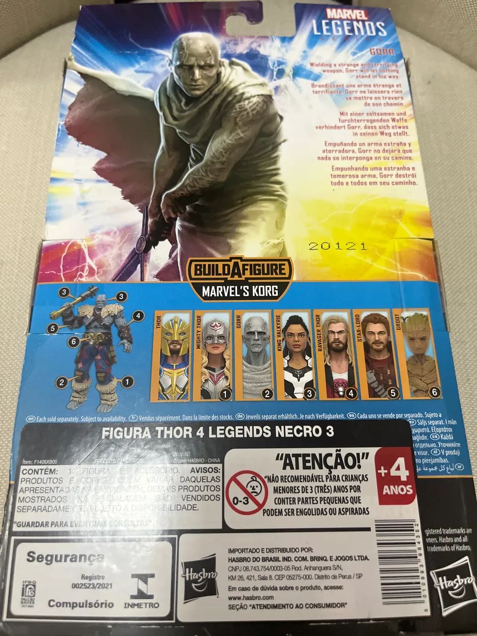 Marvel Legends Boneco Gorr (Thor amor e trovão) - Foto 3