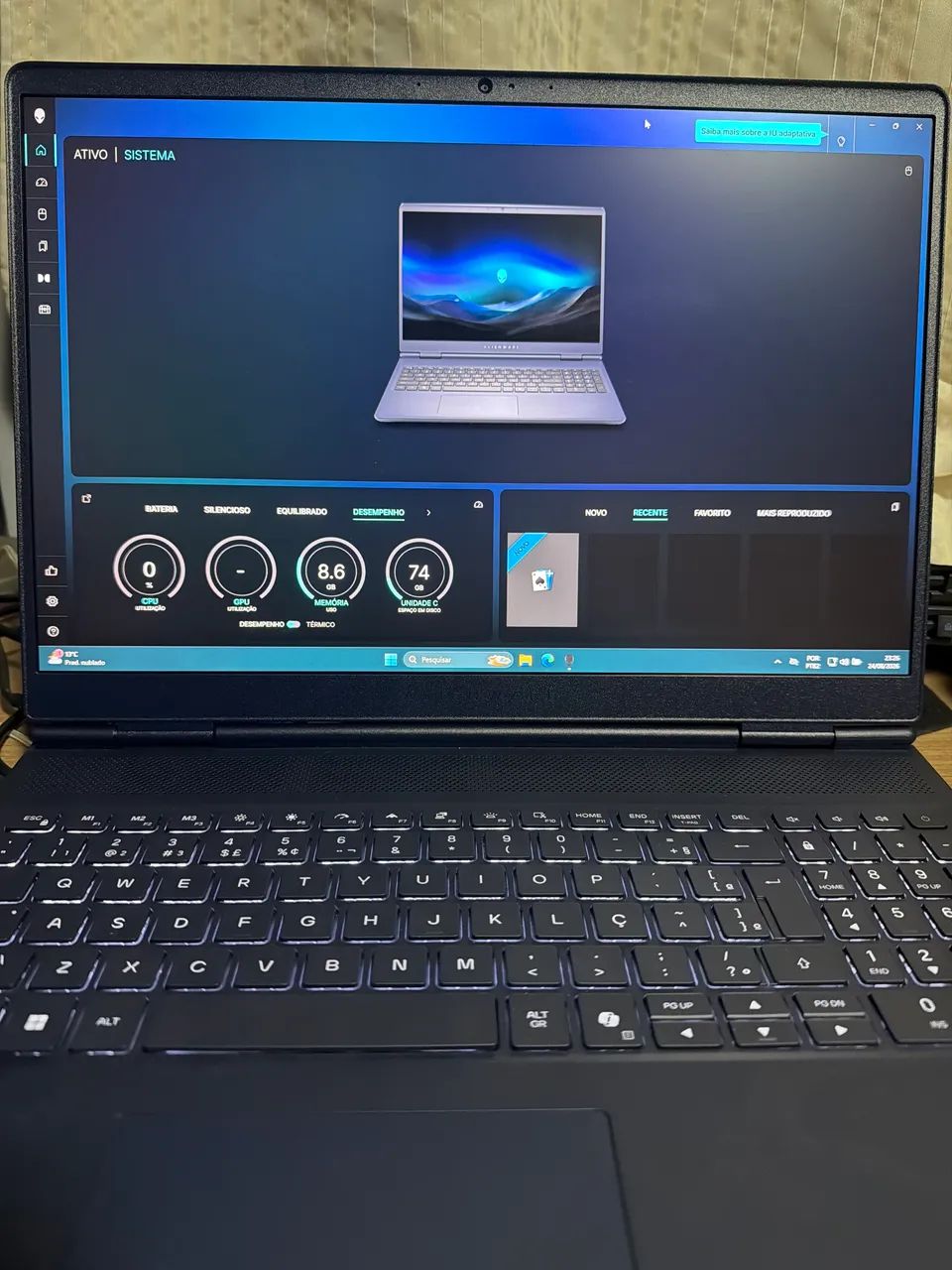 Alienware 16 Aurora Core 7 32gb Win 11 Pro - Foto 2
