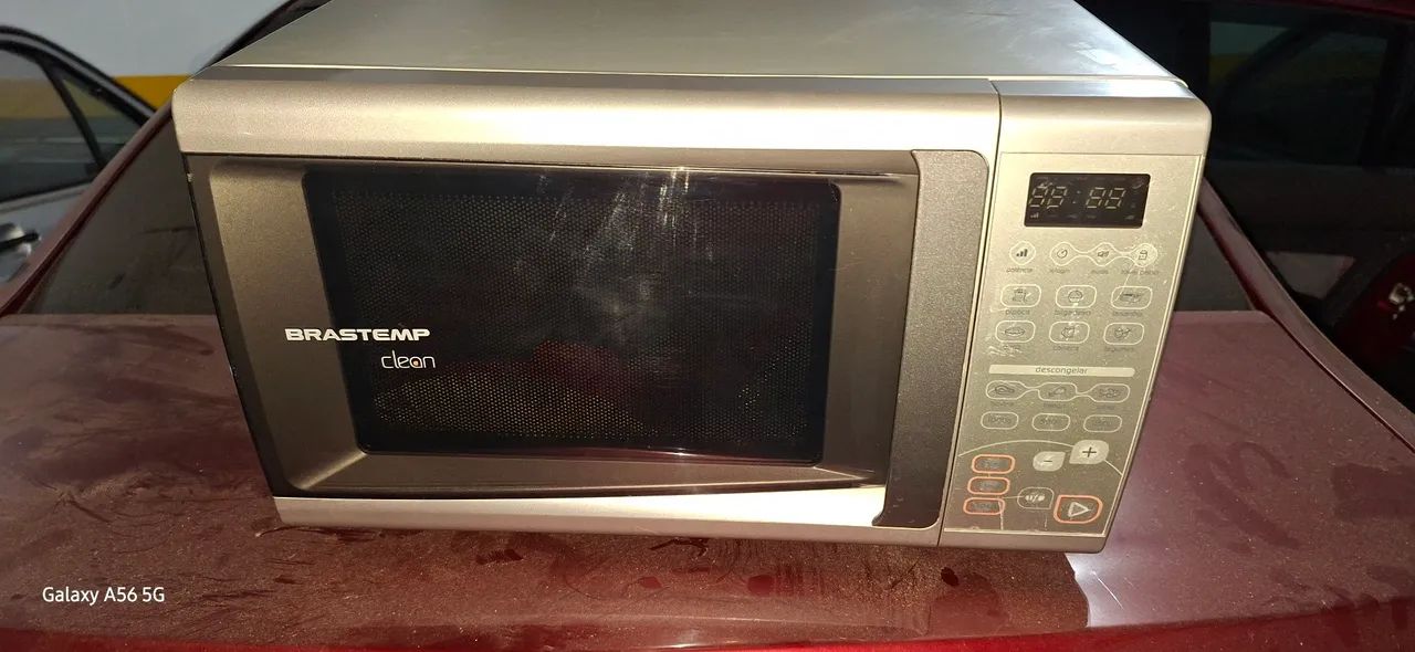 Microondas brastemp inox