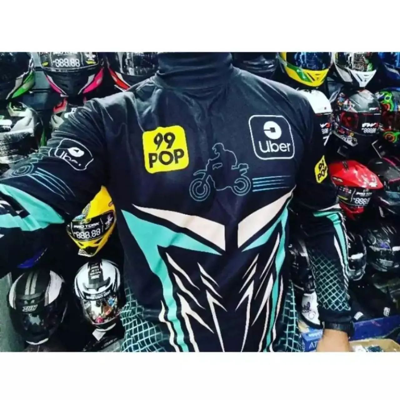 Luva para Moto-ciclista unisex - Foto 3