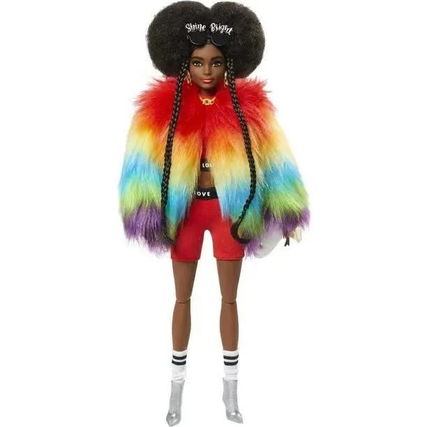 Barbie Extra Doll Barbie Rainbow Coat - 2020 - Foto 2
