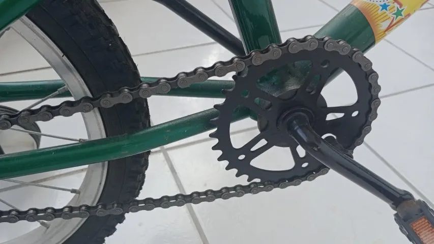 Bicicleta infantil menino com rodinhas  - Foto 4