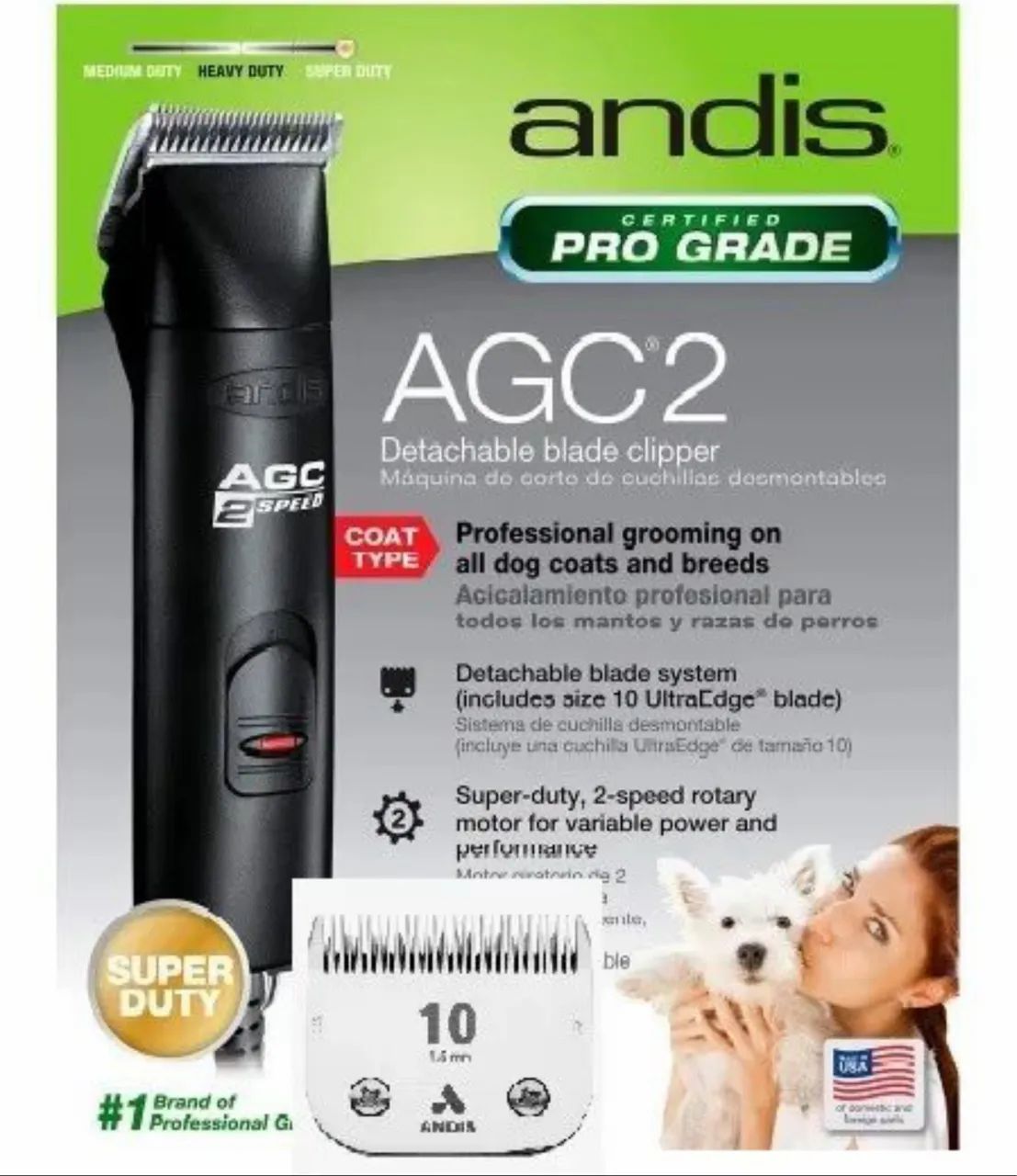 Máquina de Tosa Andis AGC2 - 110V