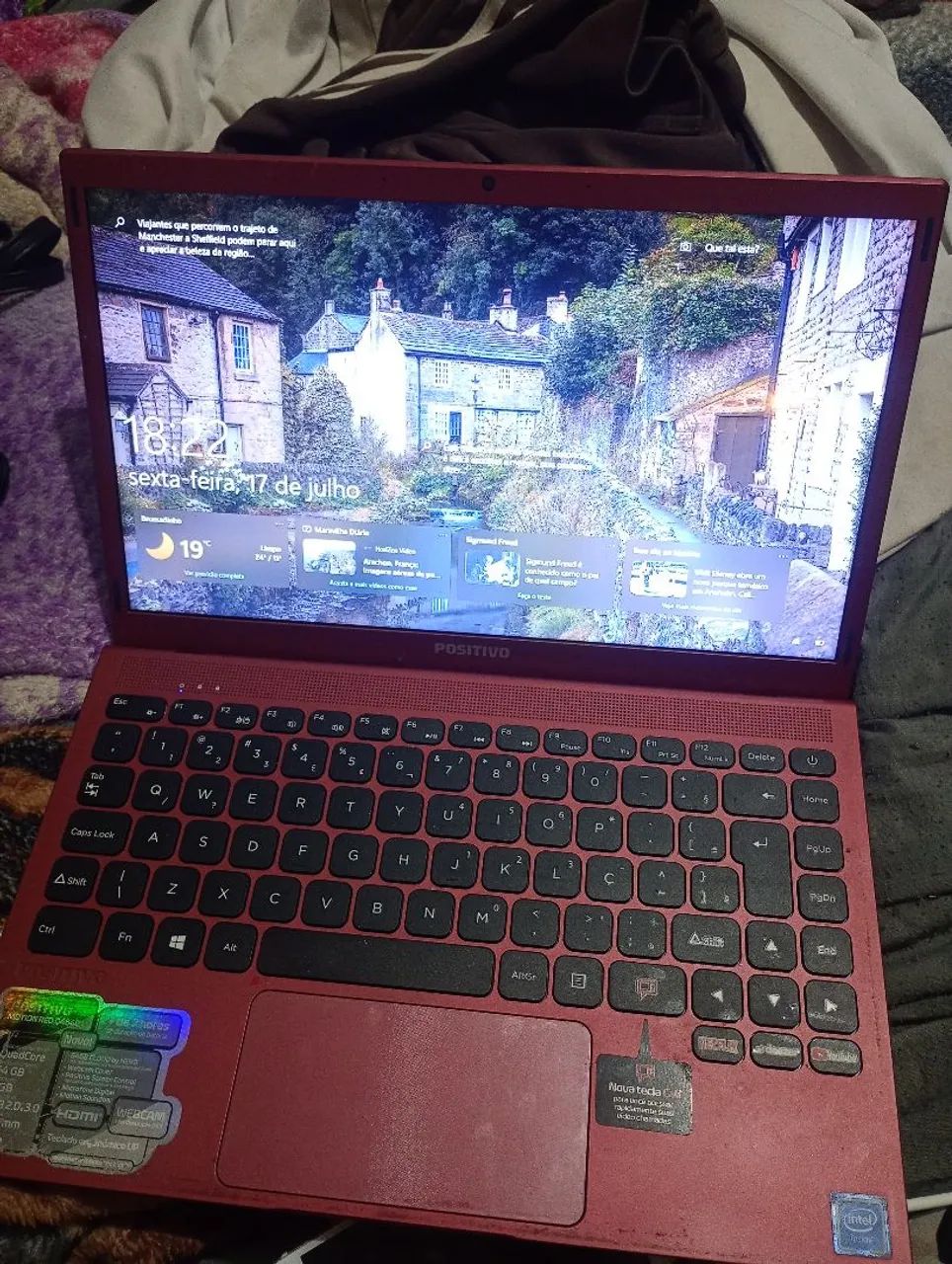 Notebook Positivo 64GB Windows 10, 4 memória RAM  - Foto 5