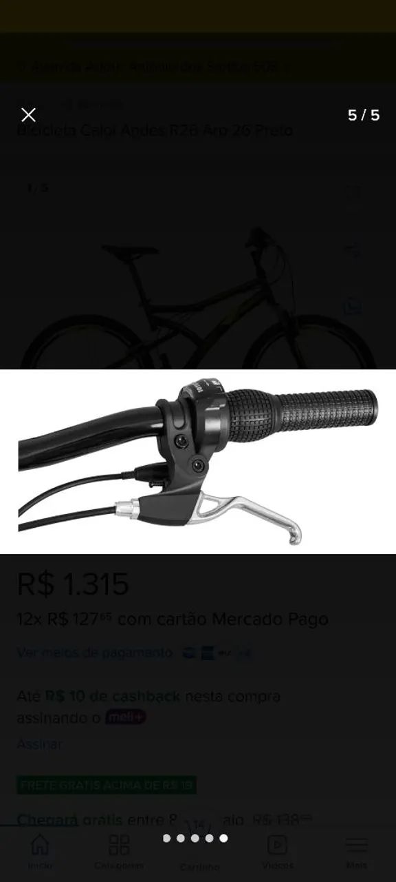 Bicicleta Caloi  - Foto 4
