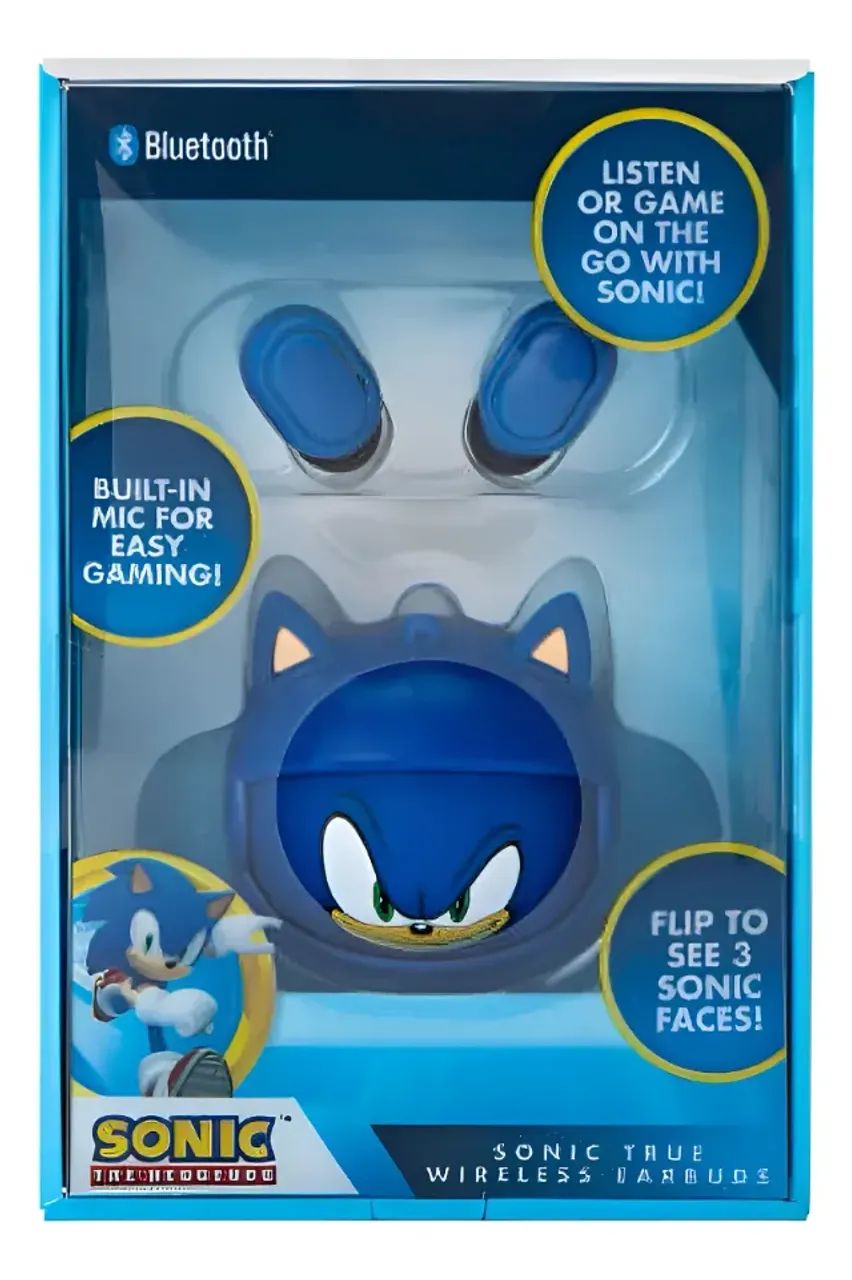 Sonic The Hedgehog Earbuds Bluetooth Sega - Foto 5