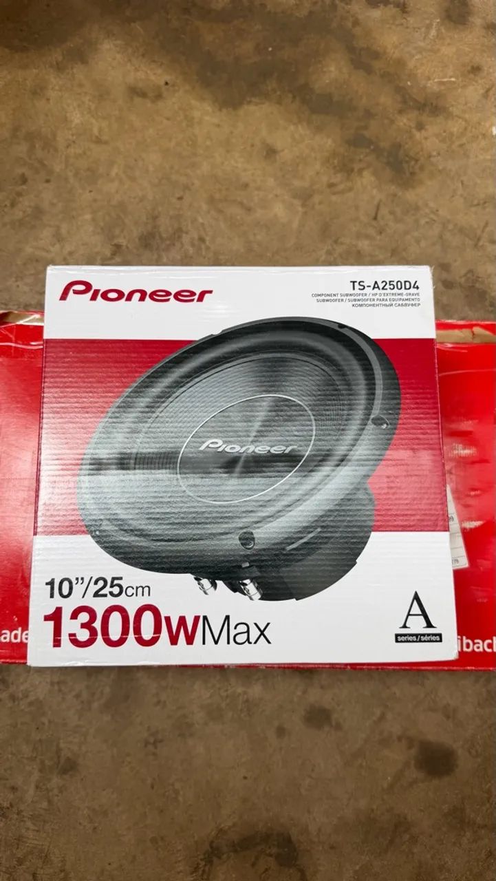 Subwoofer 10 polegadas TS - A250D4