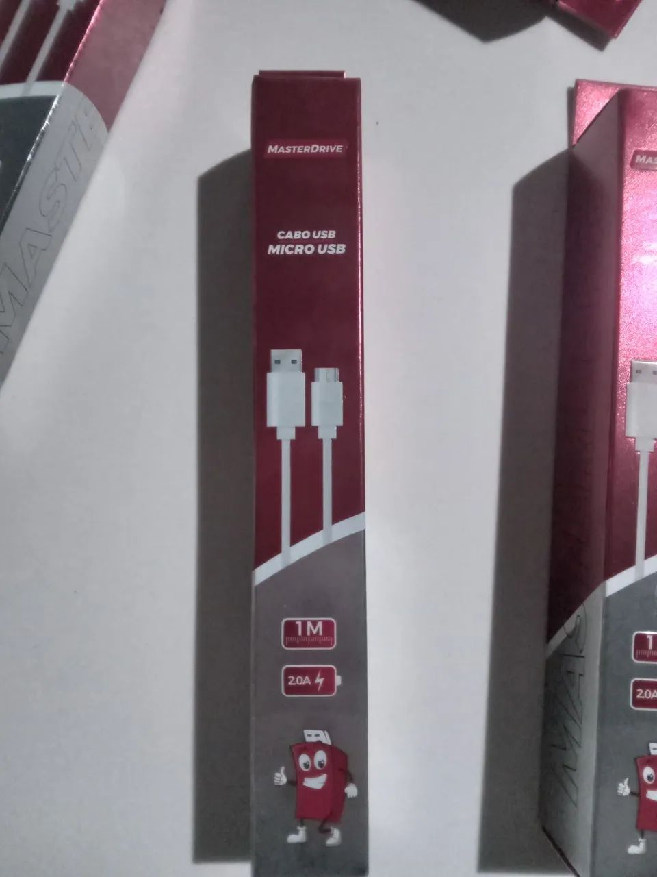 Cabo Branco micro USB v8 1 metro - Foto 2