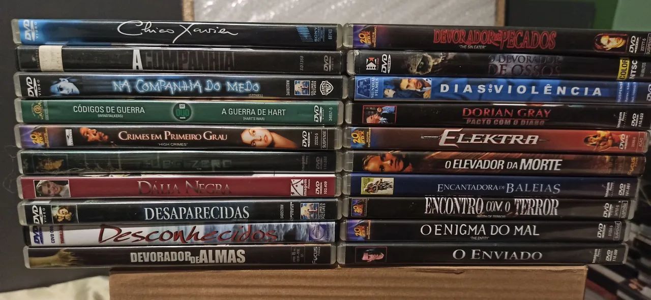 DVDs Terror Suspense Faroeste Guerra Comédia  - Foto 2