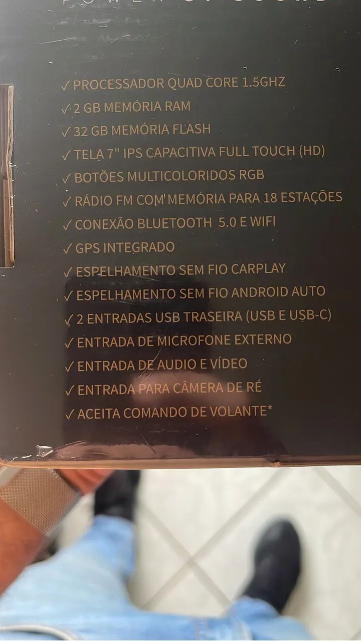 Multimídia androide 7 polegadas  - Foto 2