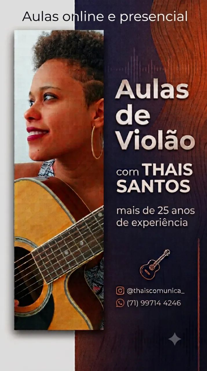 Realize o Sonho de Tocar Violão ? Aulas Online e Presenciais!