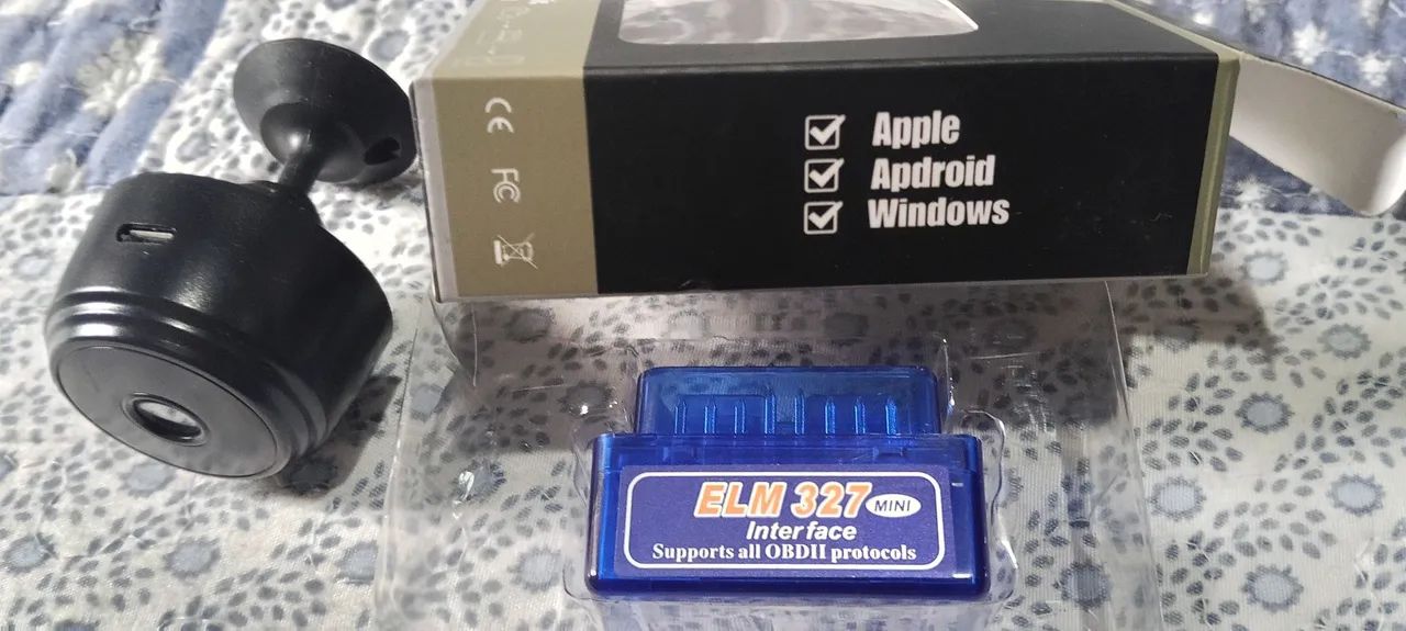 Câmera e scaner automotivo bluetooth 