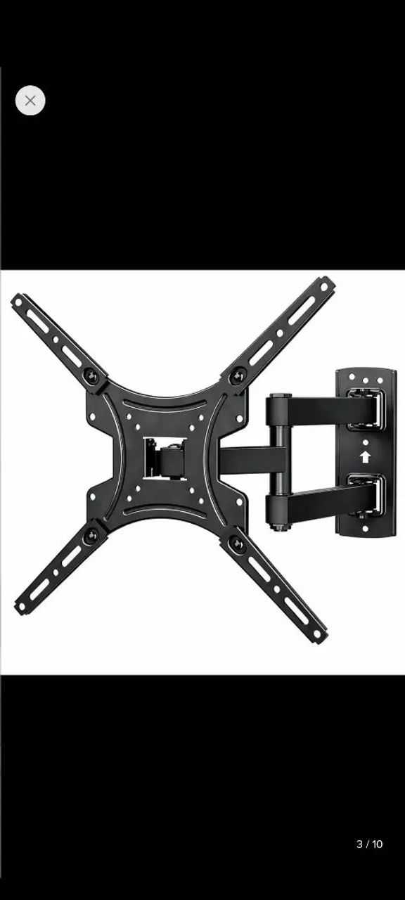 Suporte Tv tri articulado 14 a 58 polegadas universal  - Foto 3