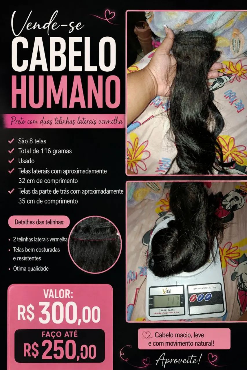 Cabelo humano 