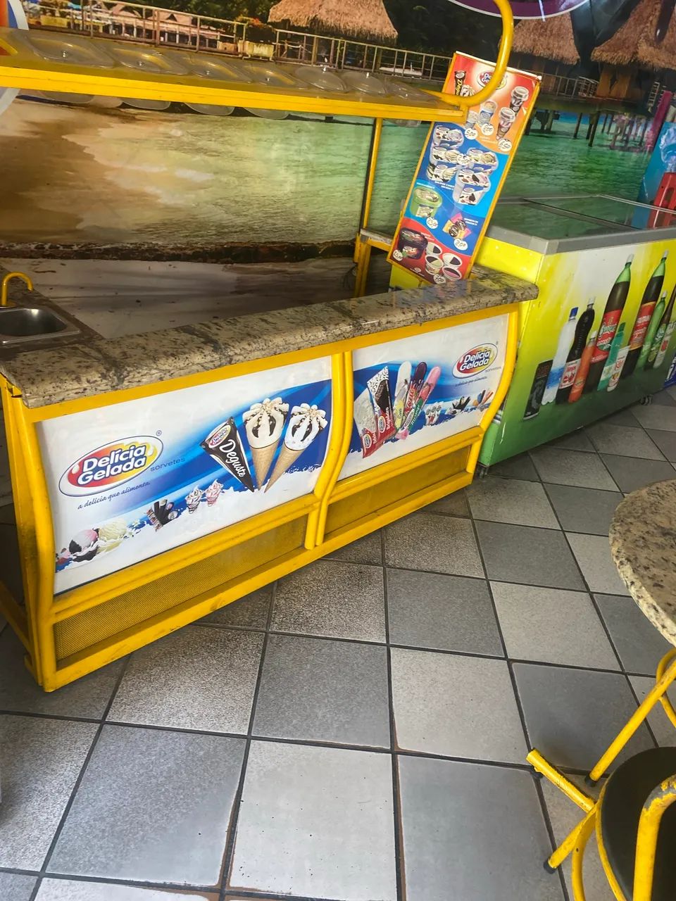Balcão de sorveteria  - Foto 2
