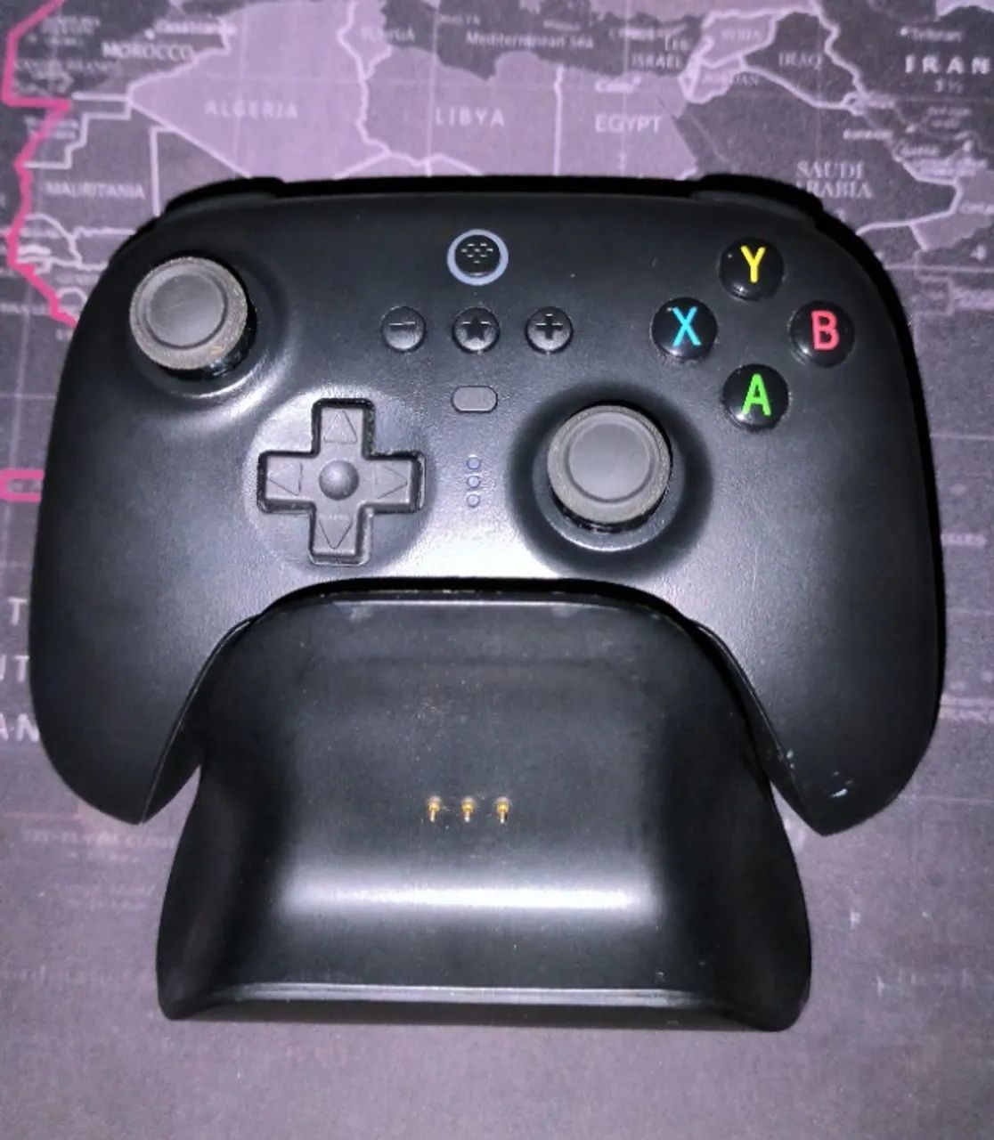 Controle 8bitdo Ultimate sem fio 2.4G e Bluetooth com doc de carregamento - Foto 2