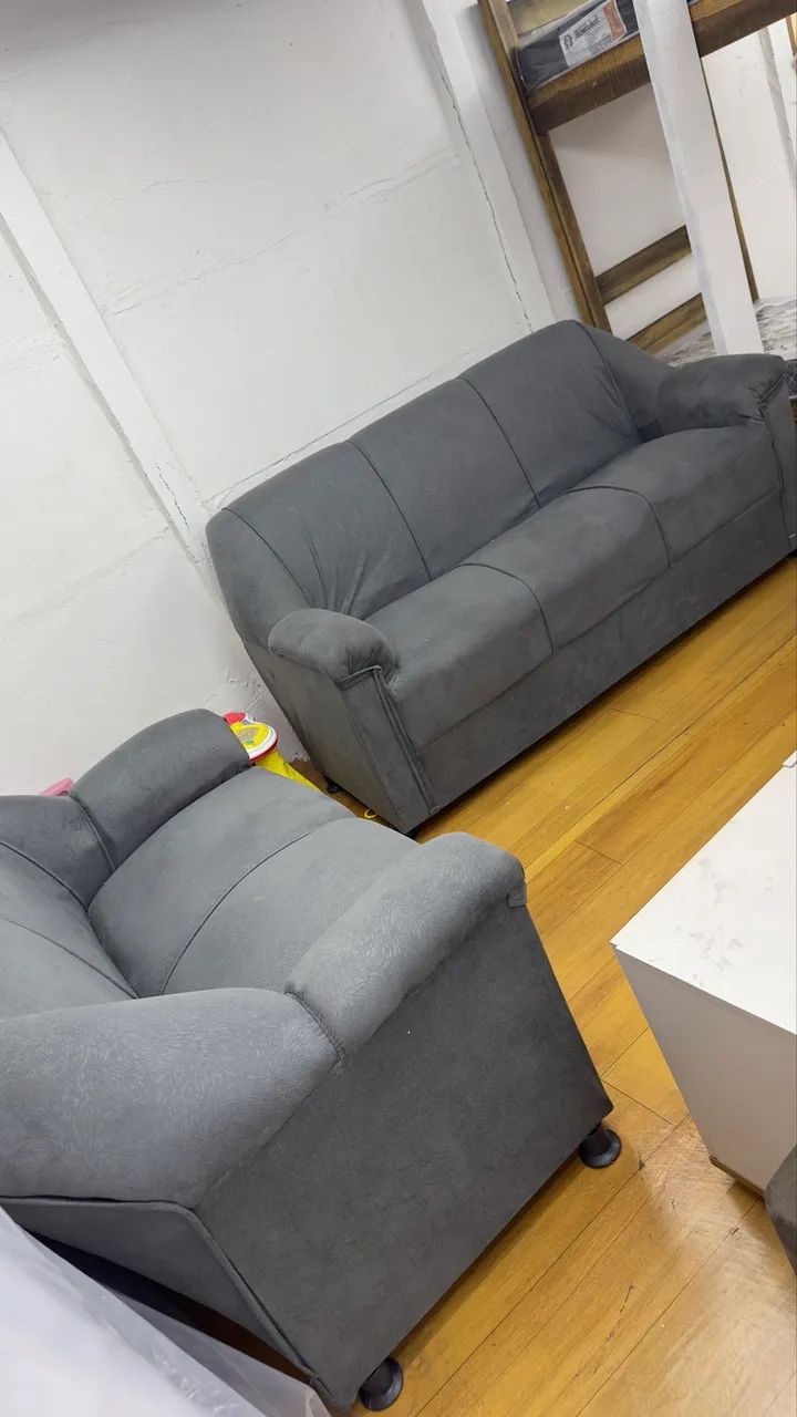 Mega ação sofá 2/3 lugares apenas 549,99 frete grátis  - Foto 2