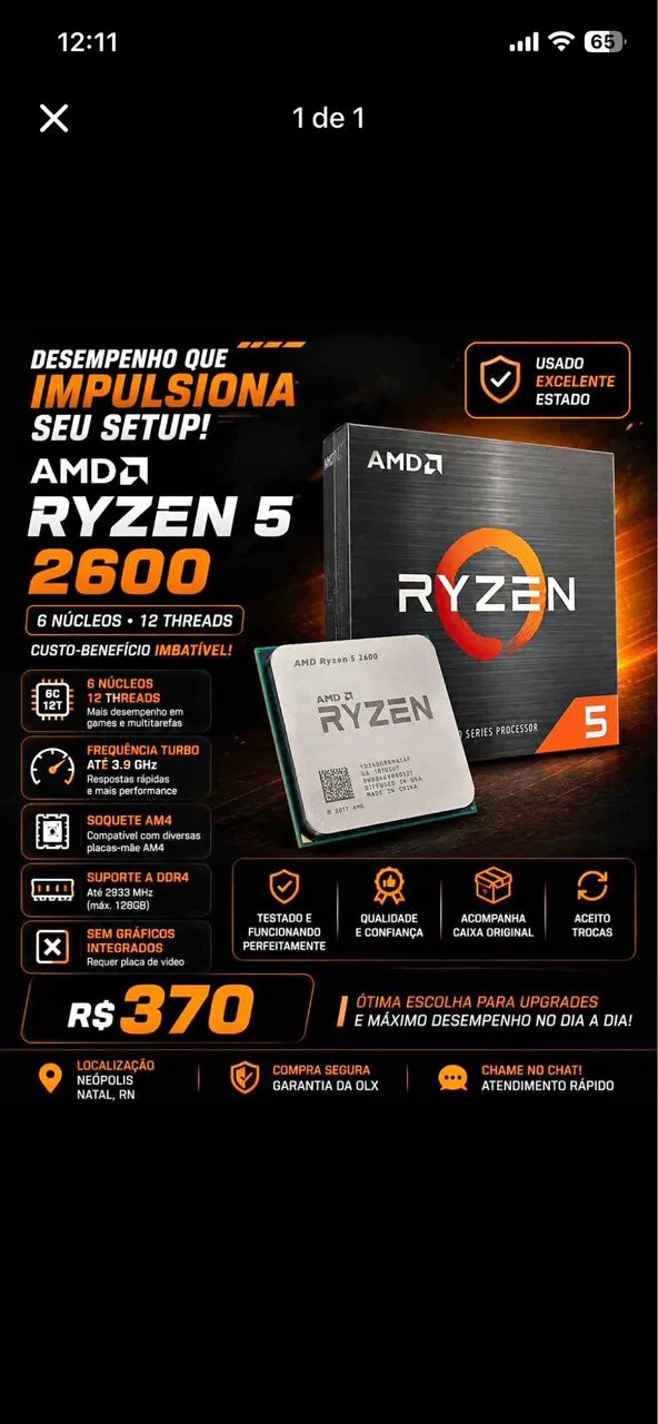 Ryzen 5 2600