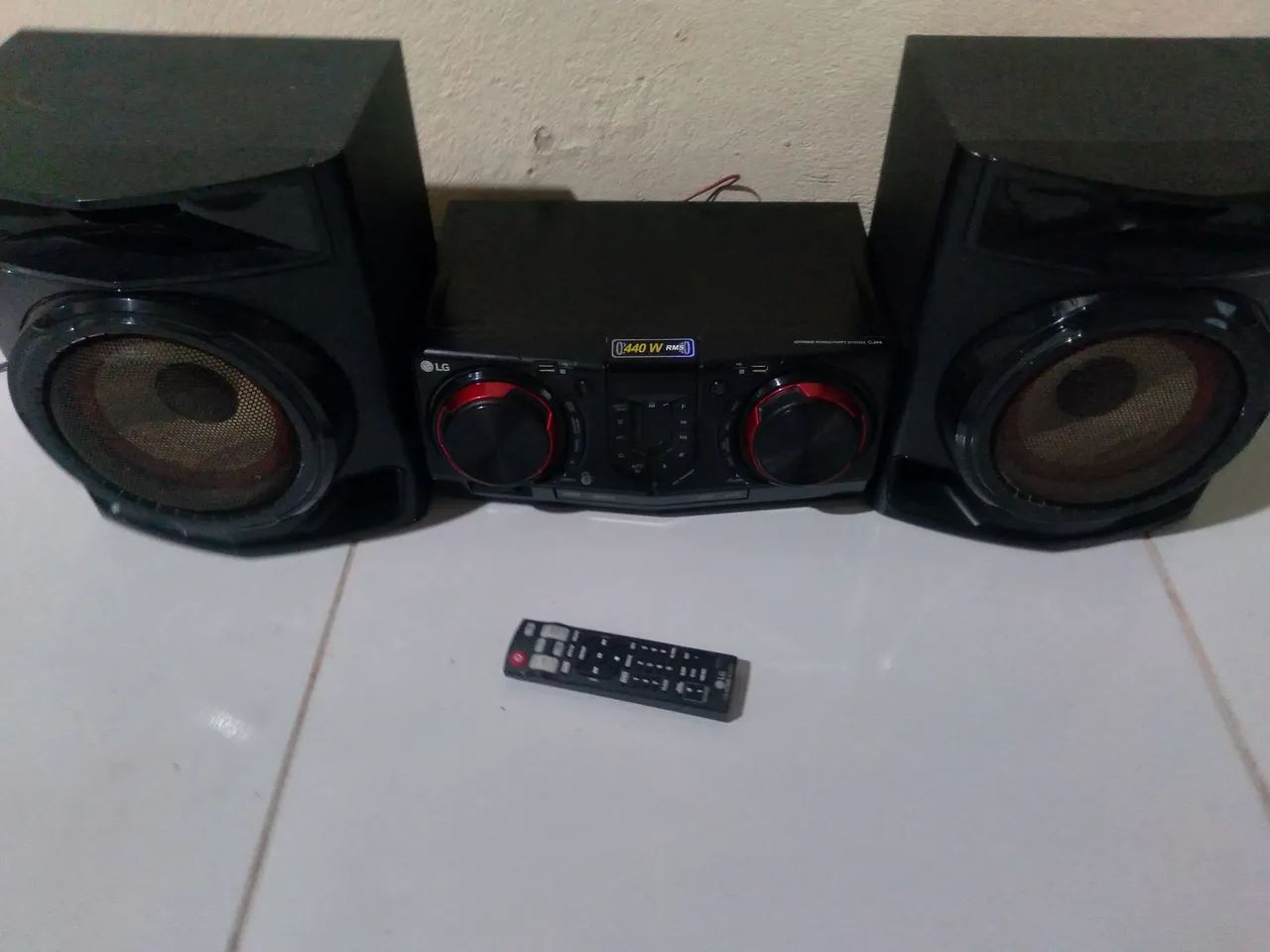 Vendo esse som LG 440 watts rms  - Foto 2