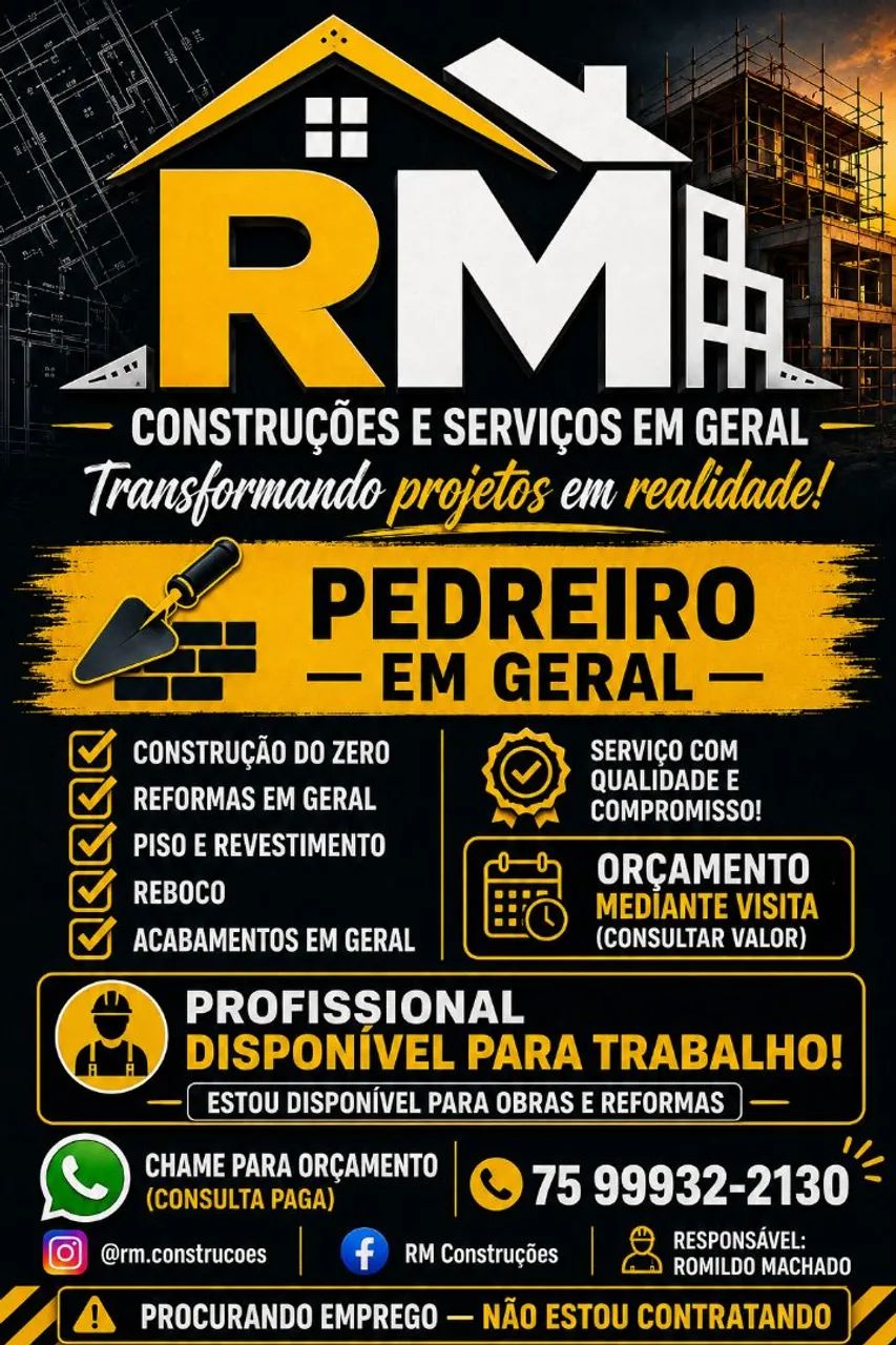 RM construções 