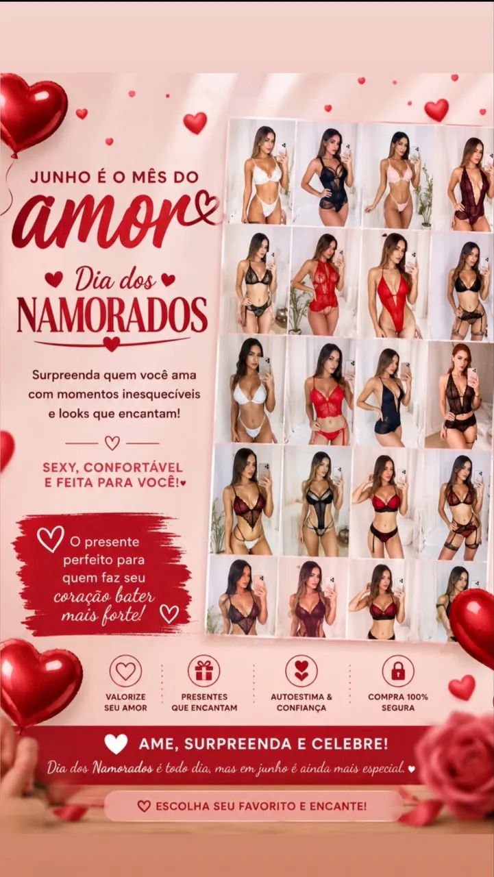 Dia dos namorados? lingeries - Foto 2