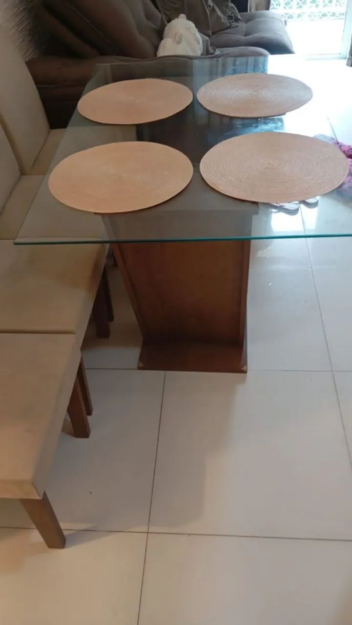 Vendo mesa e cadeiras  - Foto 4