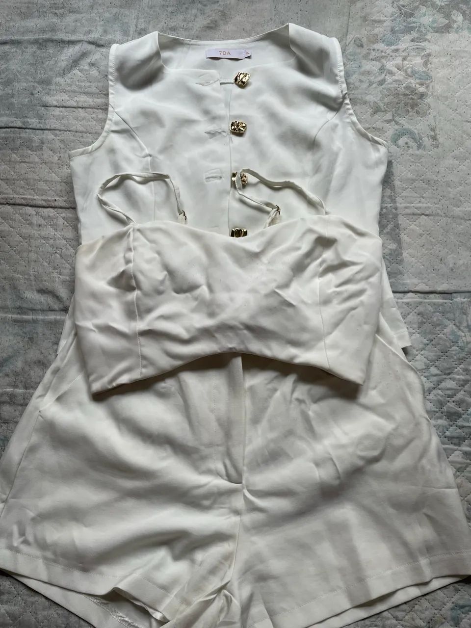 Conjunto de short e blusa - Foto 2