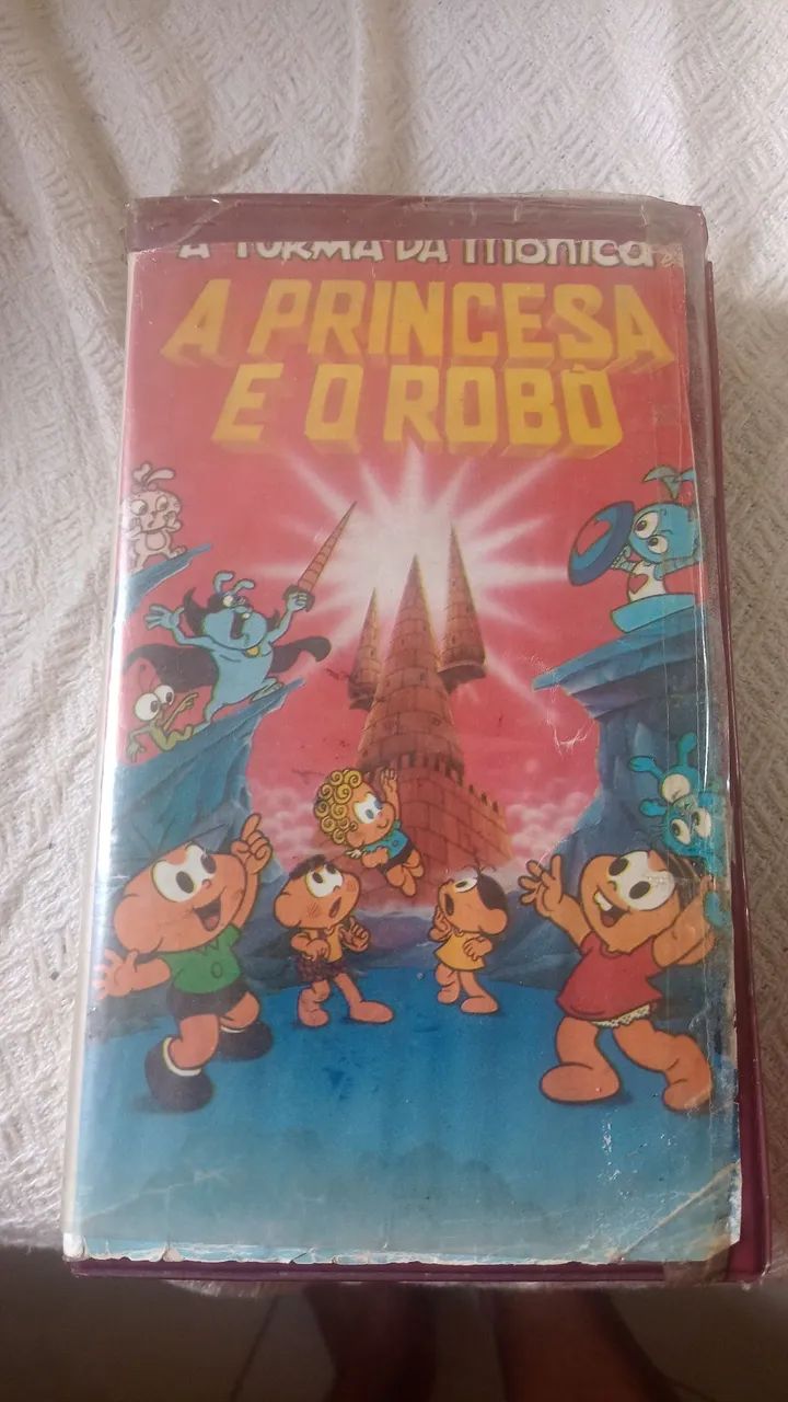 Fita VHS A princesa e o robô ORIGINAL 