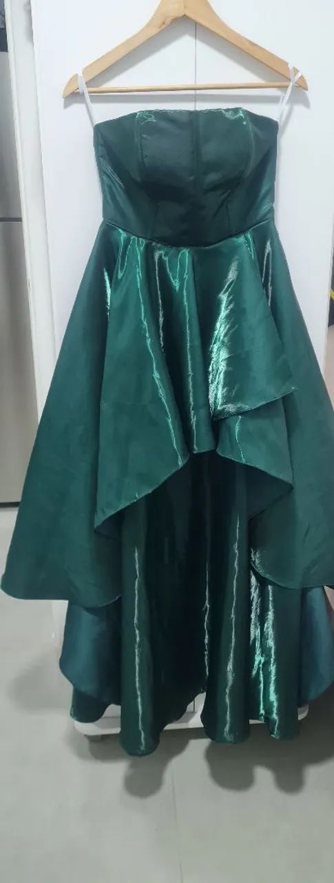 Vestido verde de festa - Foto 3