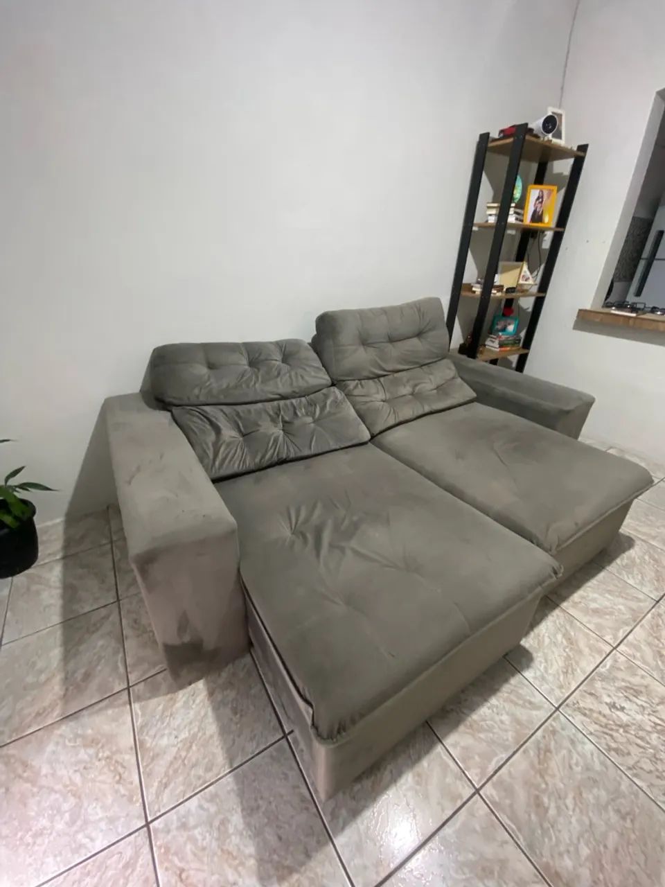 Sofá cama retrátil - R$ 300 - Foto 3