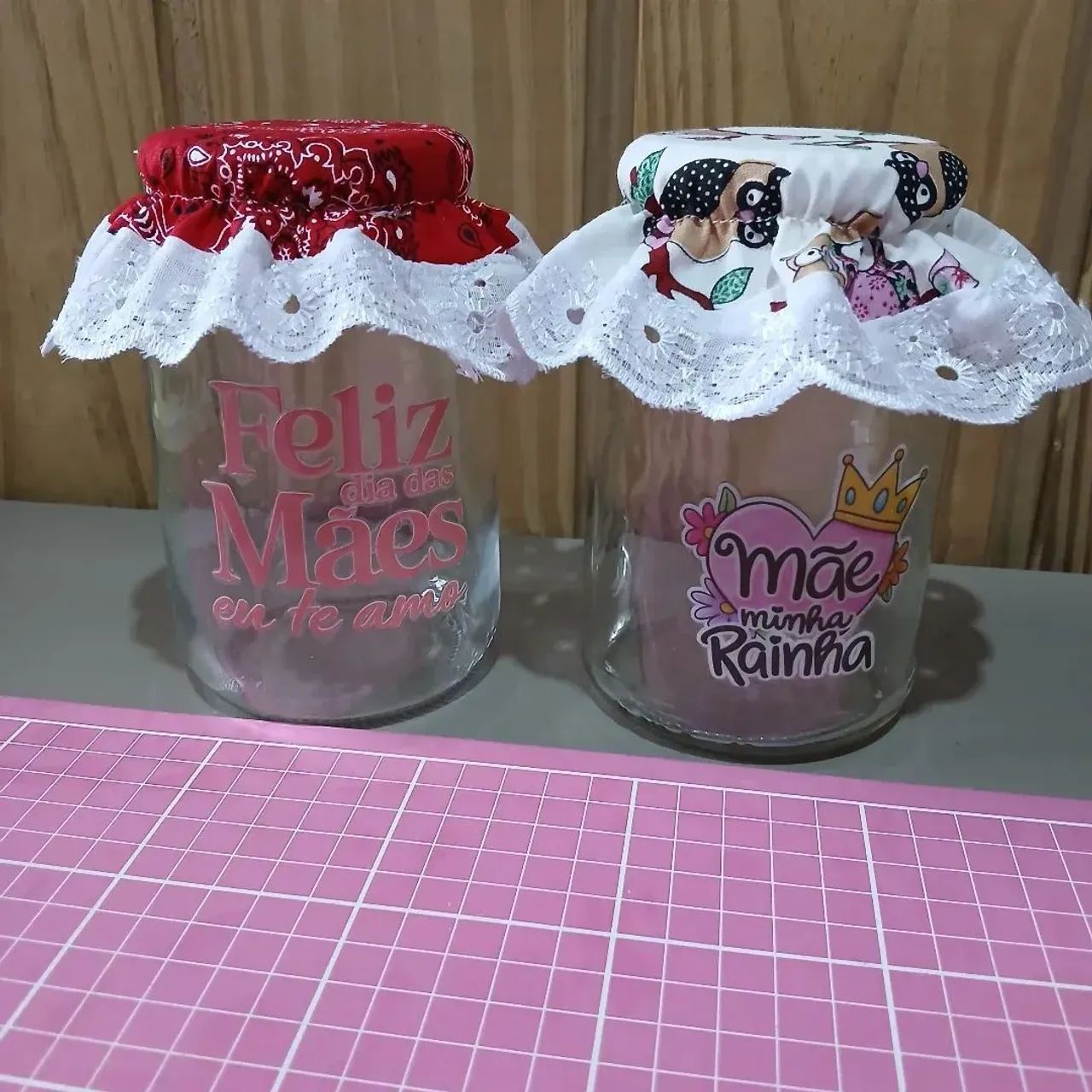Pote de vidro Dia Das Mães  - Foto 3