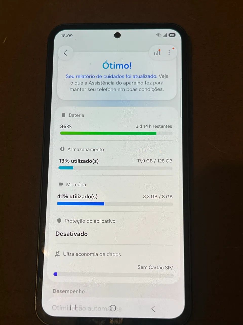 Sansung A54 5G 128GB Novo - Foto 2