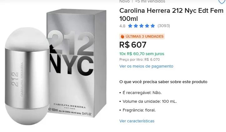 Perfumes originais - Foto 3